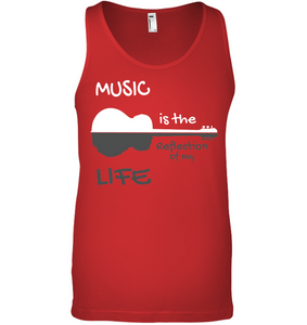 Music is the Reflection of my Life - Bella + Canvas Unisex Jersey Tank