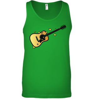 Acoustic Guitar in the Stars - Bella + Canvas Unisex Jersey Tank