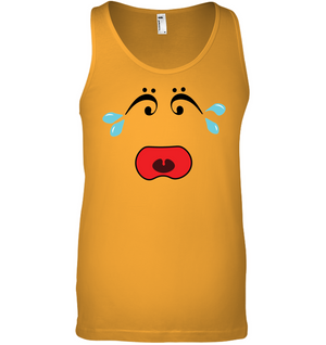 I Miss Music Teary Face - Bella + Canvas Unisex Jersey Tank