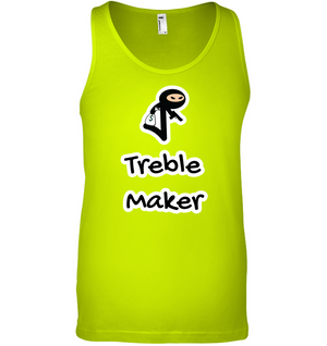 Treble Maker Robber - Bella + Canvas Unisex Jersey Tank