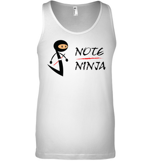 Musical Note Ninja - Bella + Canvas Unisex Jersey Tank