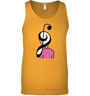 Musical Hairstyle - Bella + Canvas Unisex Jersey Tank