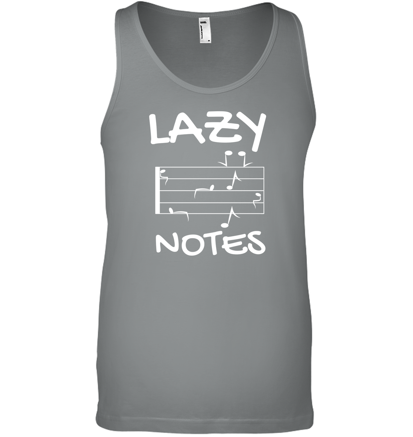Lazy Notes - Bella + Canvas Unisex Jersey Tank
