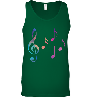 Colorful Notes - Bella + Canvas Unisex Jersey Tank
