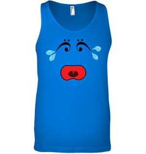 I Miss Music Teary Face - Bella + Canvas Unisex Jersey Tank