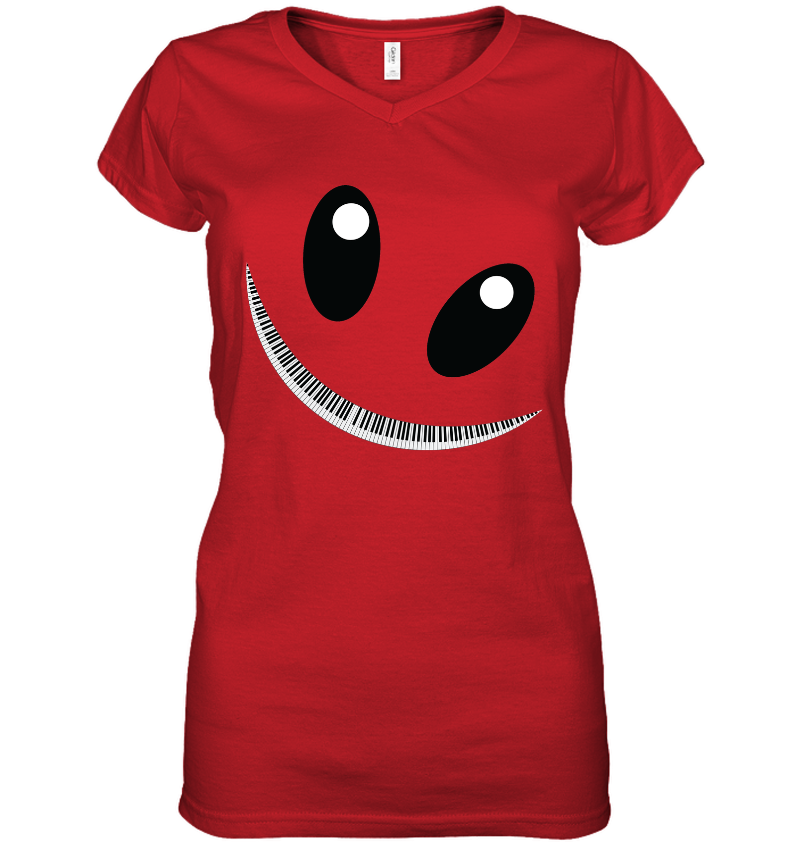 Keyboard Mouth - Hanes Women's Nano-T® V-Neck T-Shirt