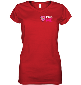Pick Me (Pocket Size) - Hanes Women's Nano-T® V-Neck T-Shirt