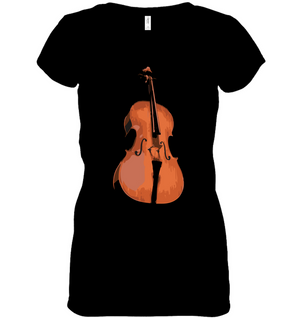 The Cello - Hanes Women's Nano-T® V-Neck T-Shirt