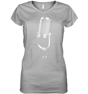 The Mic - Hanes Women's Nano-T® V-Neck T-Shirt
