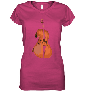 The Cello - Hanes Women's Nano-T® V-Neck T-Shirt