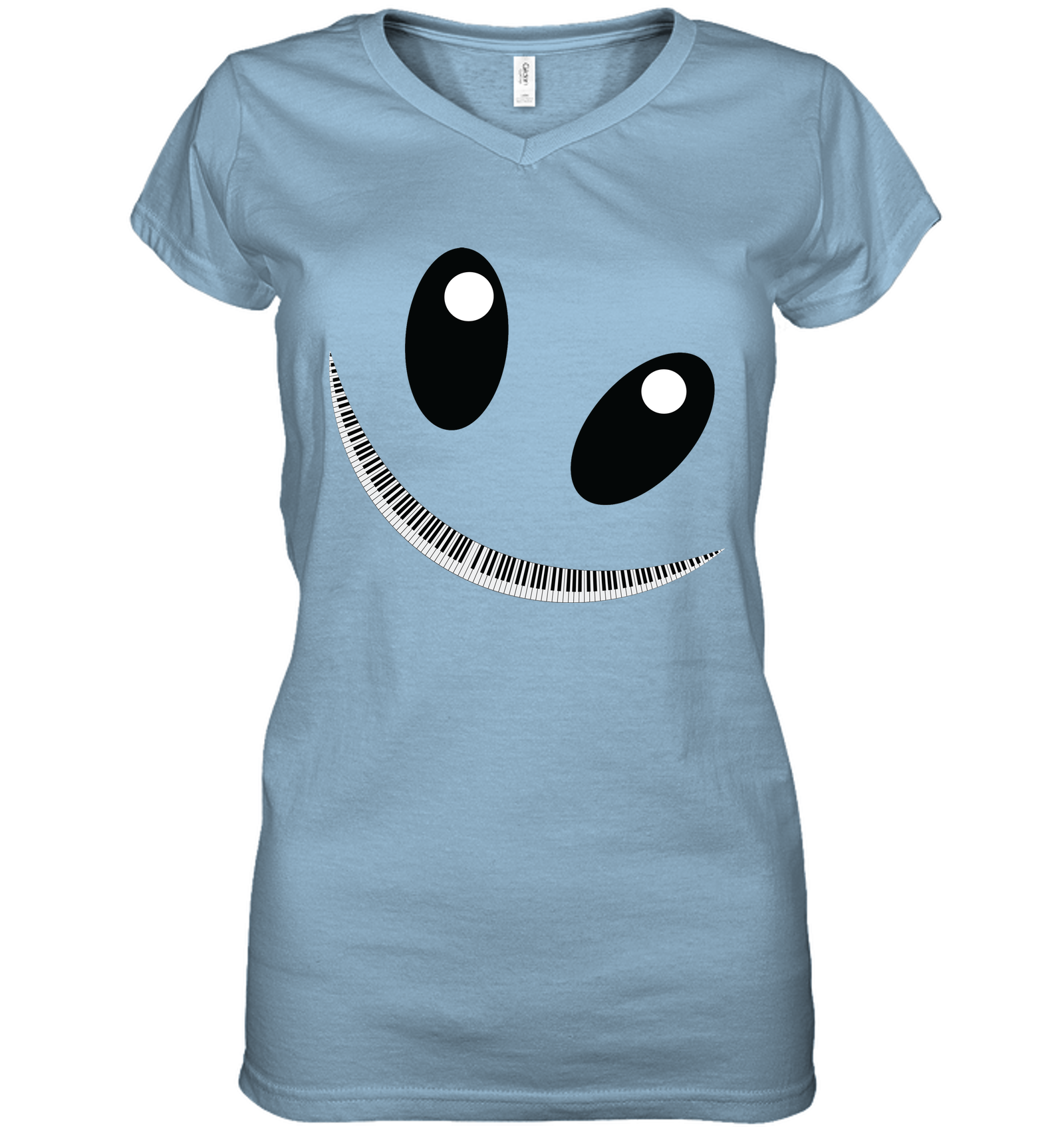 Keyboard Mouth - Hanes Women's Nano-T® V-Neck T-Shirt