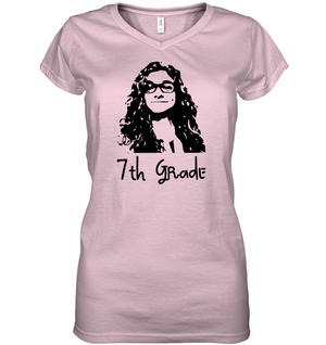 7th Grade - Hanes Women's Nano-T® V-Neck T-Shirt