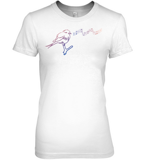 Musical Bird - Hanes Women's Nano-T® T-Shirt