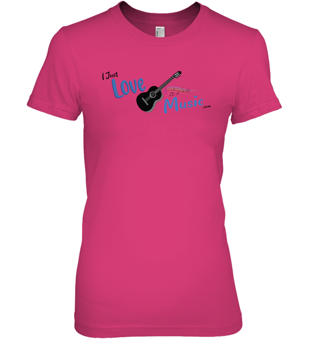 I Just LOVE Music  - Hanes Women's Nano-T® T-Shirt