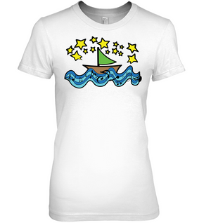Sailing Under the Stars - Hanes Women's Nano-T® T-shirt