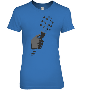 Guitar in my Hand - Hanes Women's Nano-T® T-shirt