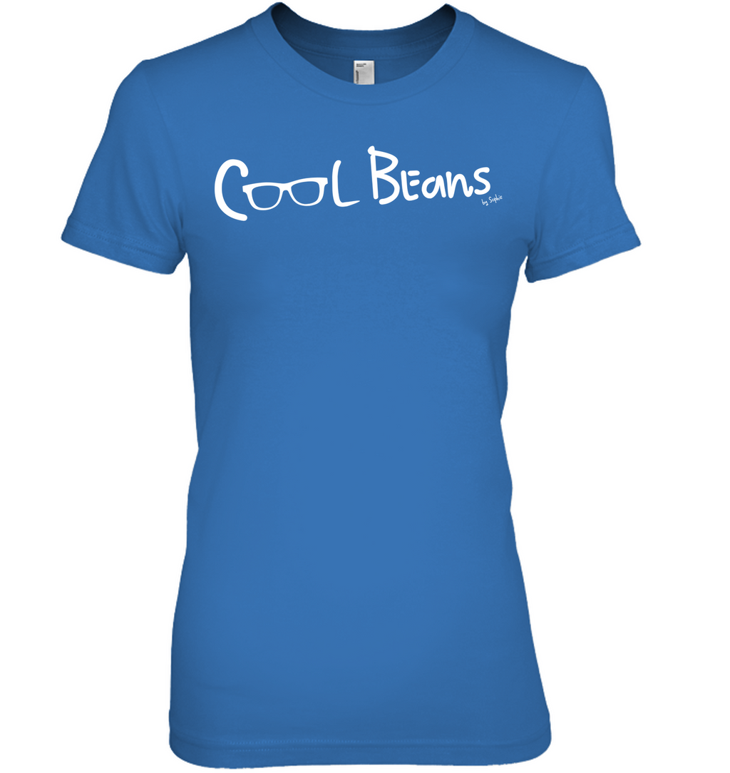 Cool Beans - White (Style 2) -  Hanes Women's Nano-T® T-Shirt