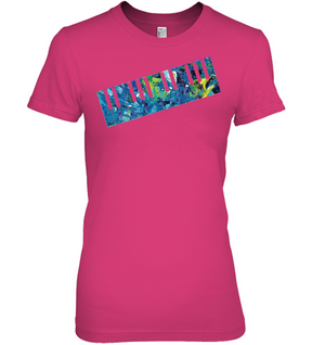 Keyboard Art - Hanes Women's Nano-T® T-Shirt
