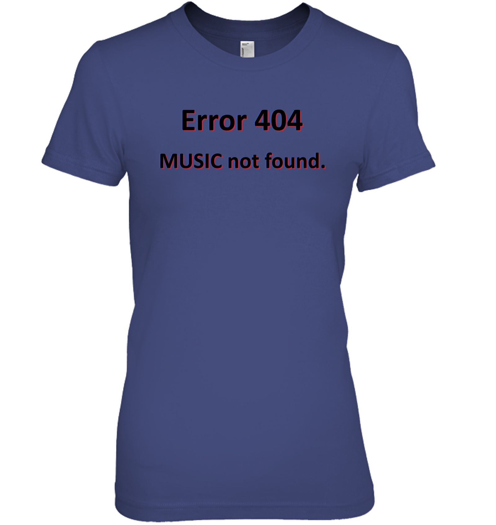 Error 404 Music not Found - Women's Nano-T® T-shirt