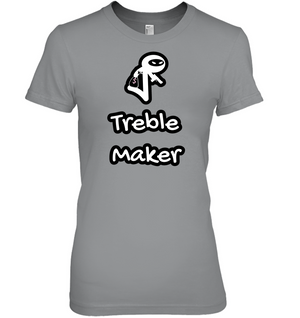 Treble Maker Robber White - Hanes Women's Nano-T® T-shirt