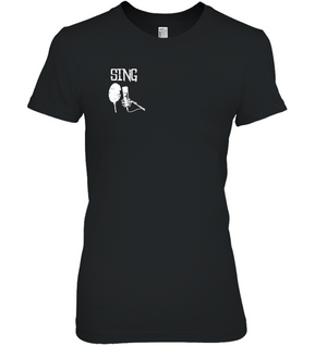 Sing (Pocket Size) - Hanes Women's Nano-T® T-Shirt