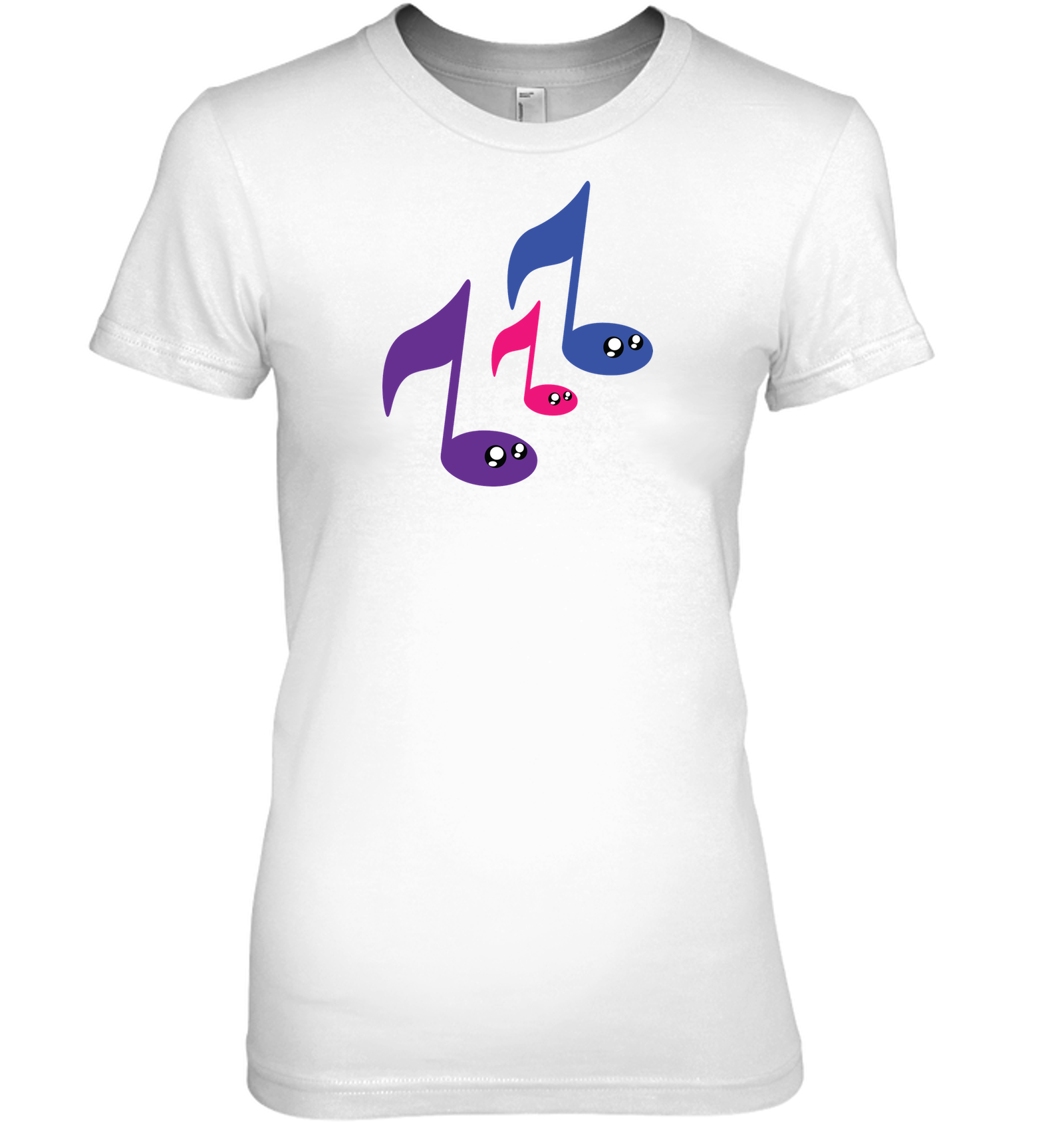 3 Note Friends - Hanes Women's Nano-T® T-Shirt