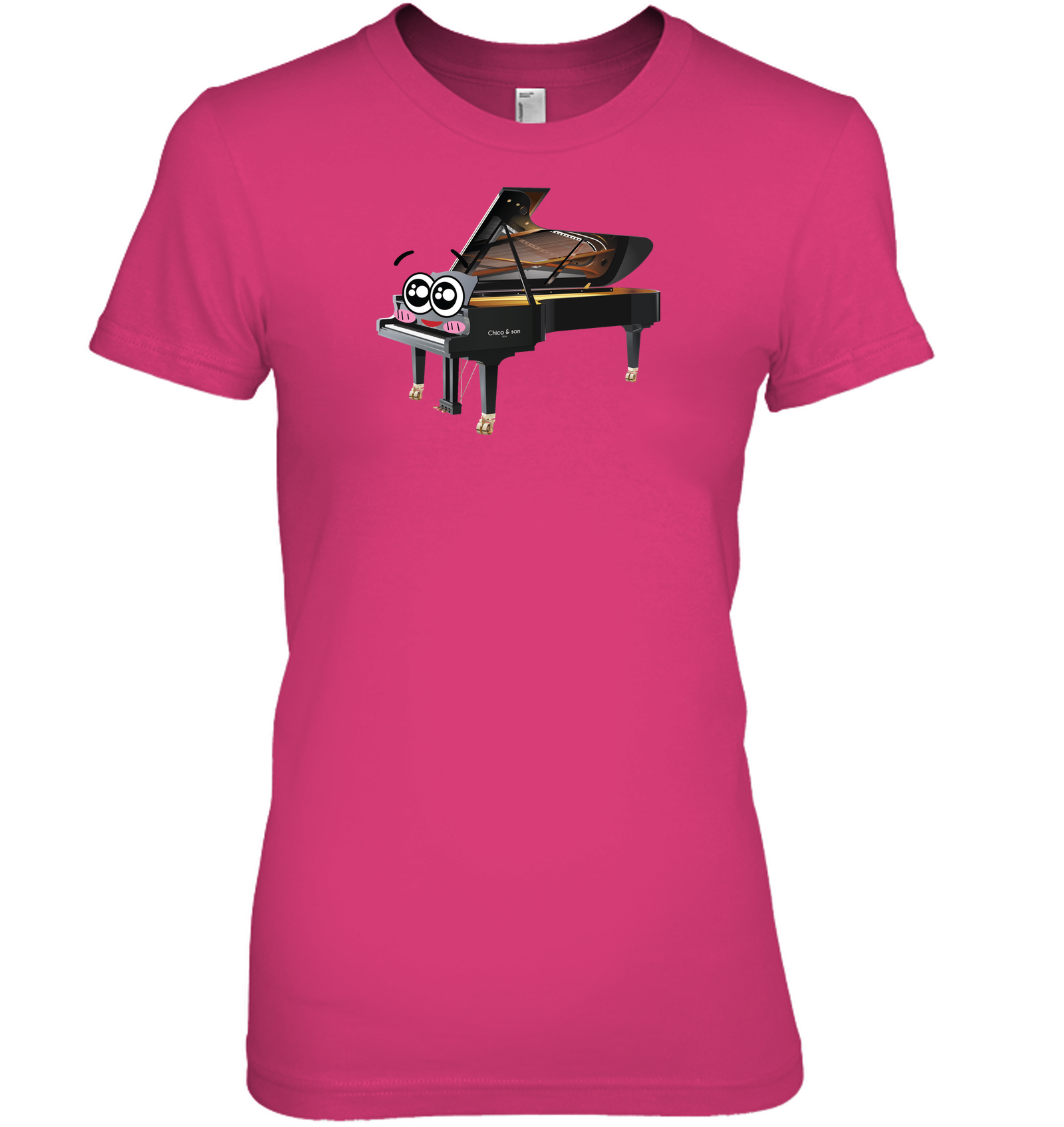 Piano Eyes - Hanes Women's Nano-T® T-Shirt