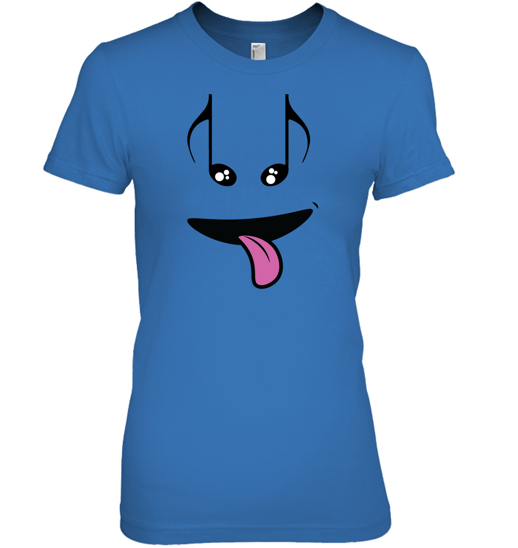 Silly Note Face - Hanes Women's Nano-T® T-Shirt