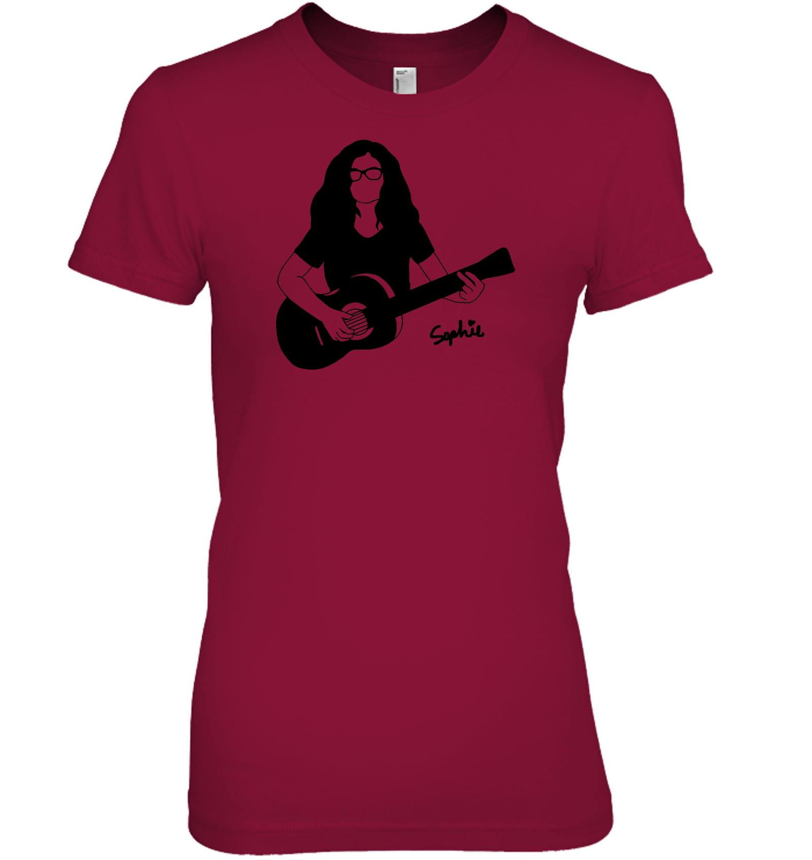 Playin My Guitar, Sophie - Hanes Women's Nano-T® T-shirt