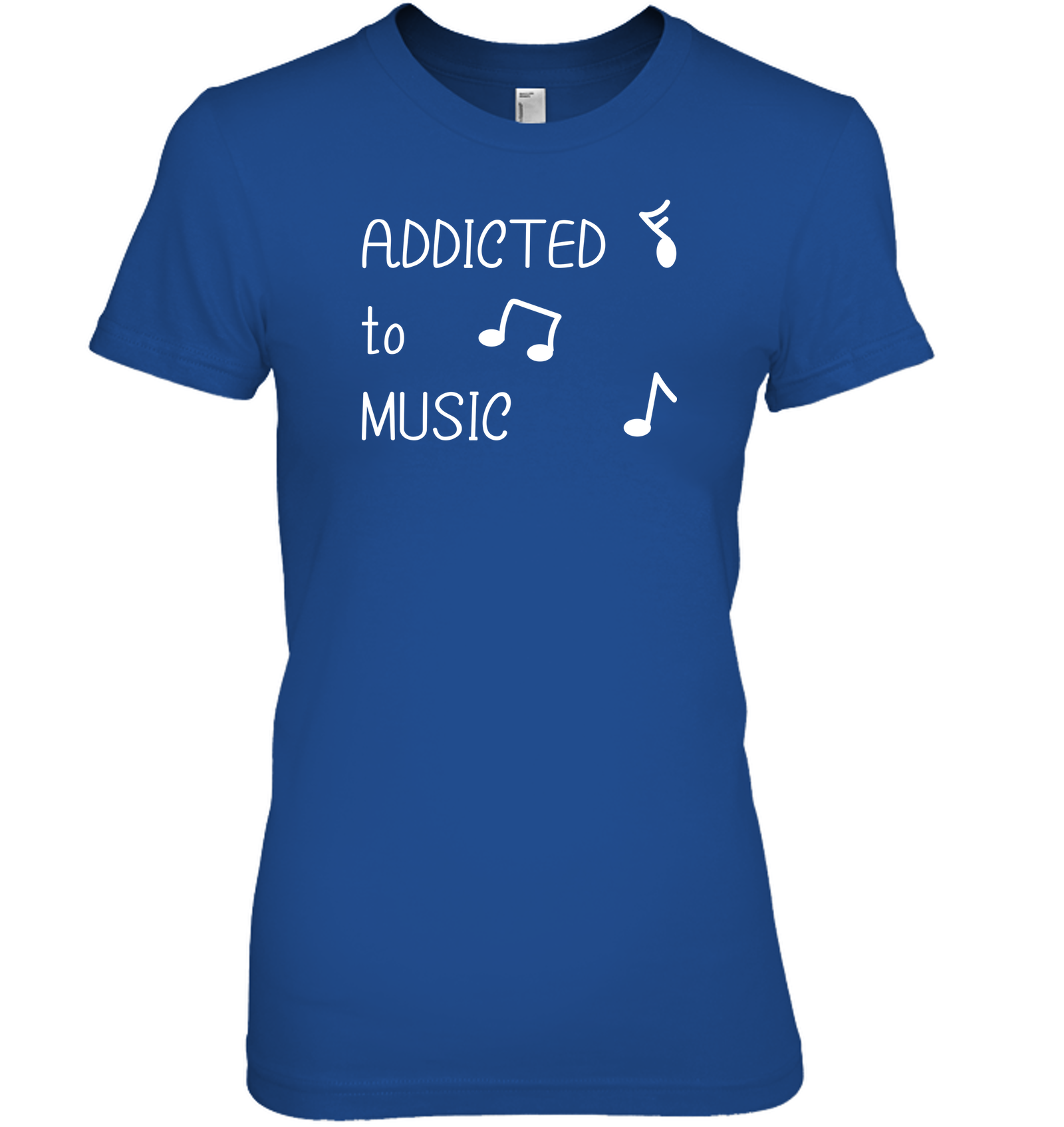 Addicted to Music - Hanes Women's Nano-T® T-shirt