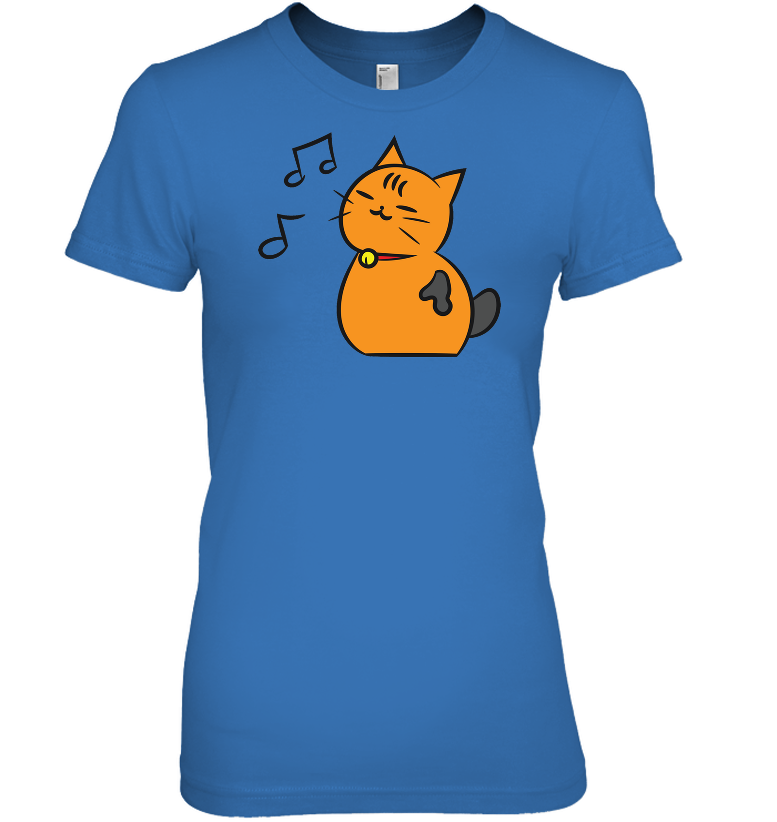 Singing Kitty - Hanes Women's Nano-T® T-Shirt