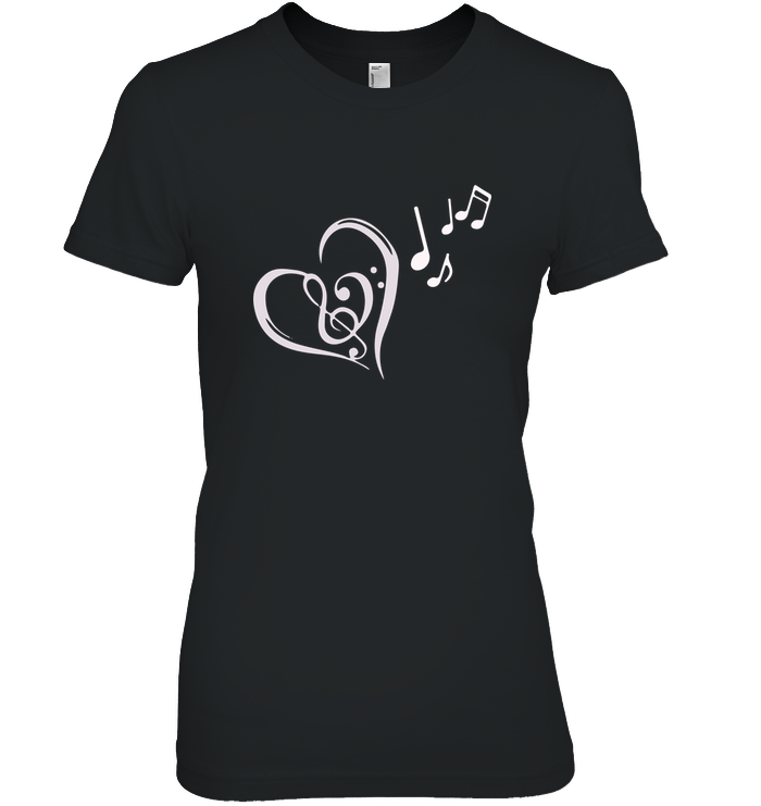 Heart Felt Notes - Hanes Women's Nano-T® T-Shirt