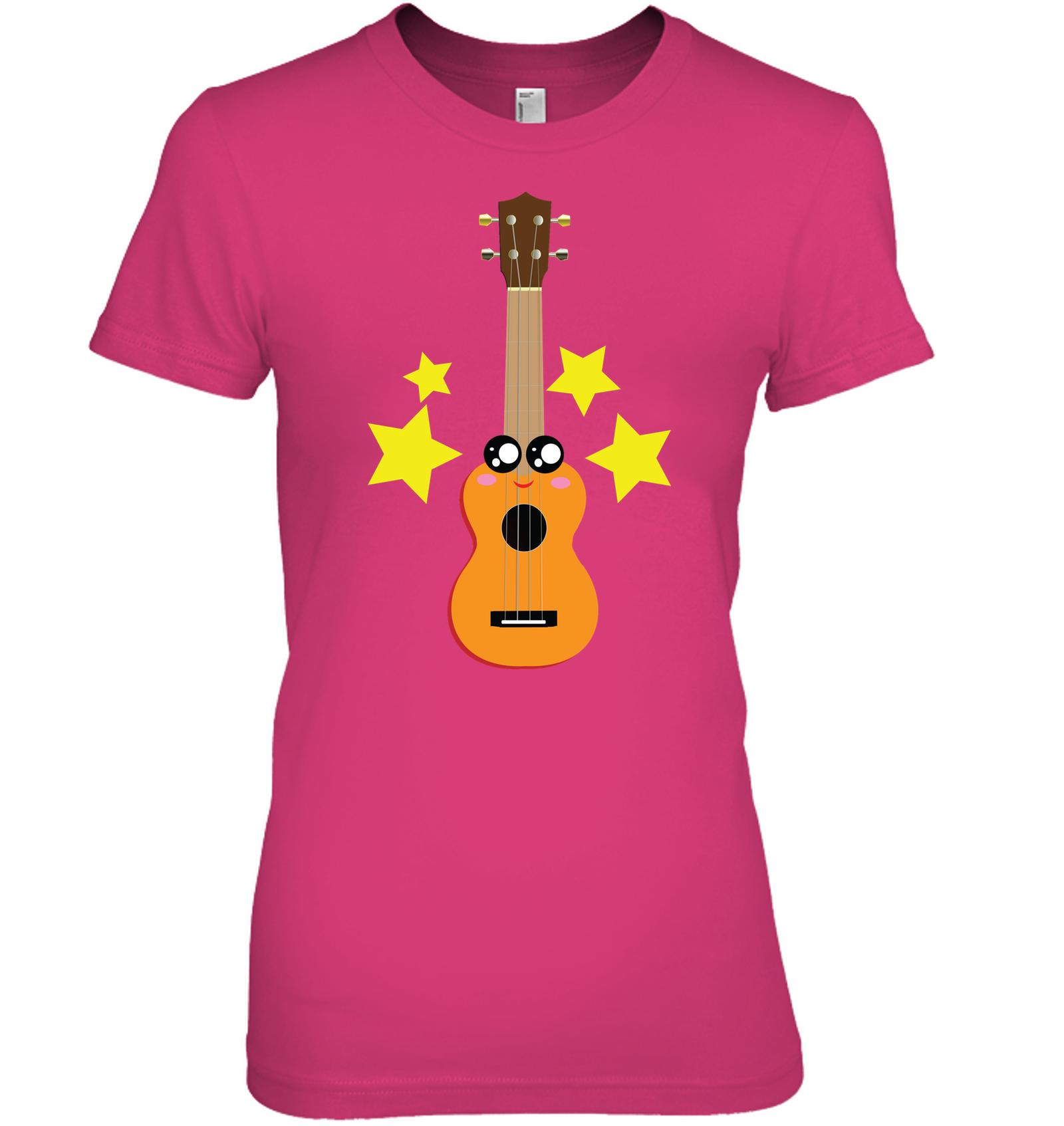 Cute Guitar - Hanes Women's Nano-T® T-Shirt