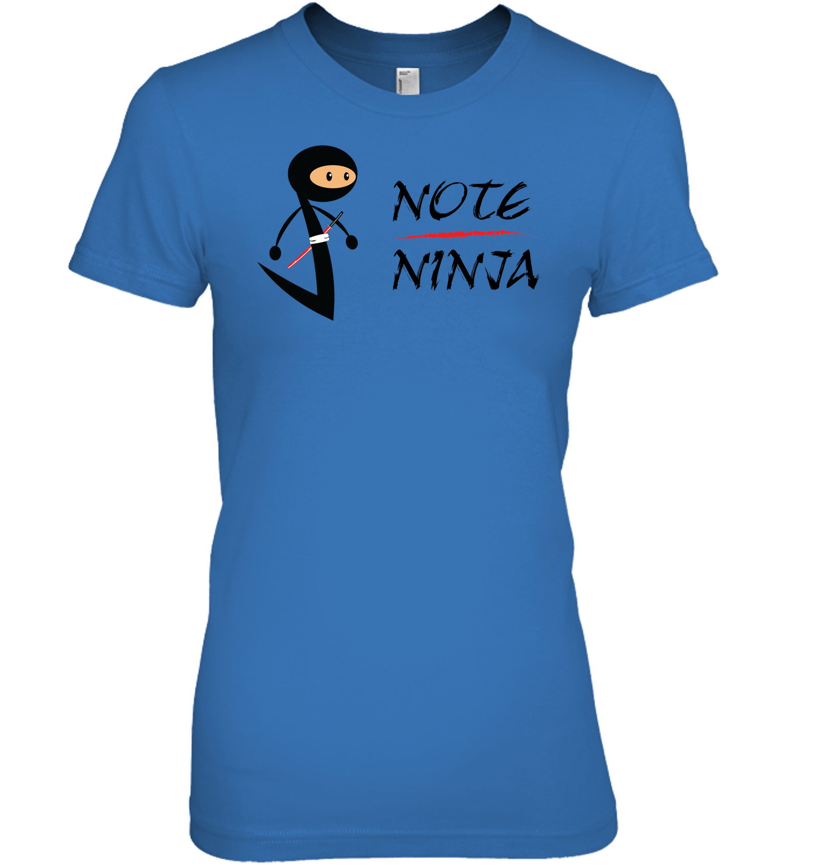 Musical Note Ninja - Hanes Women's Nano-T® T-shirt