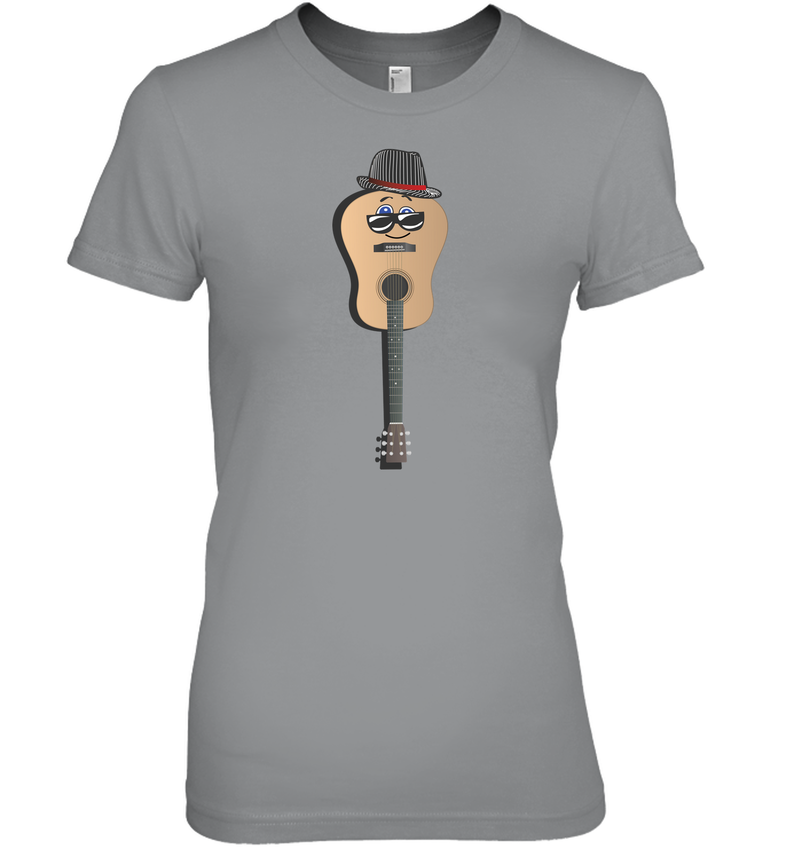 Guitar Man - Hanes Women's Nano-T® T-Shirt