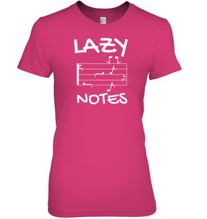 Lazy Notes - Hanes Women's Nano-T® T-Shirt