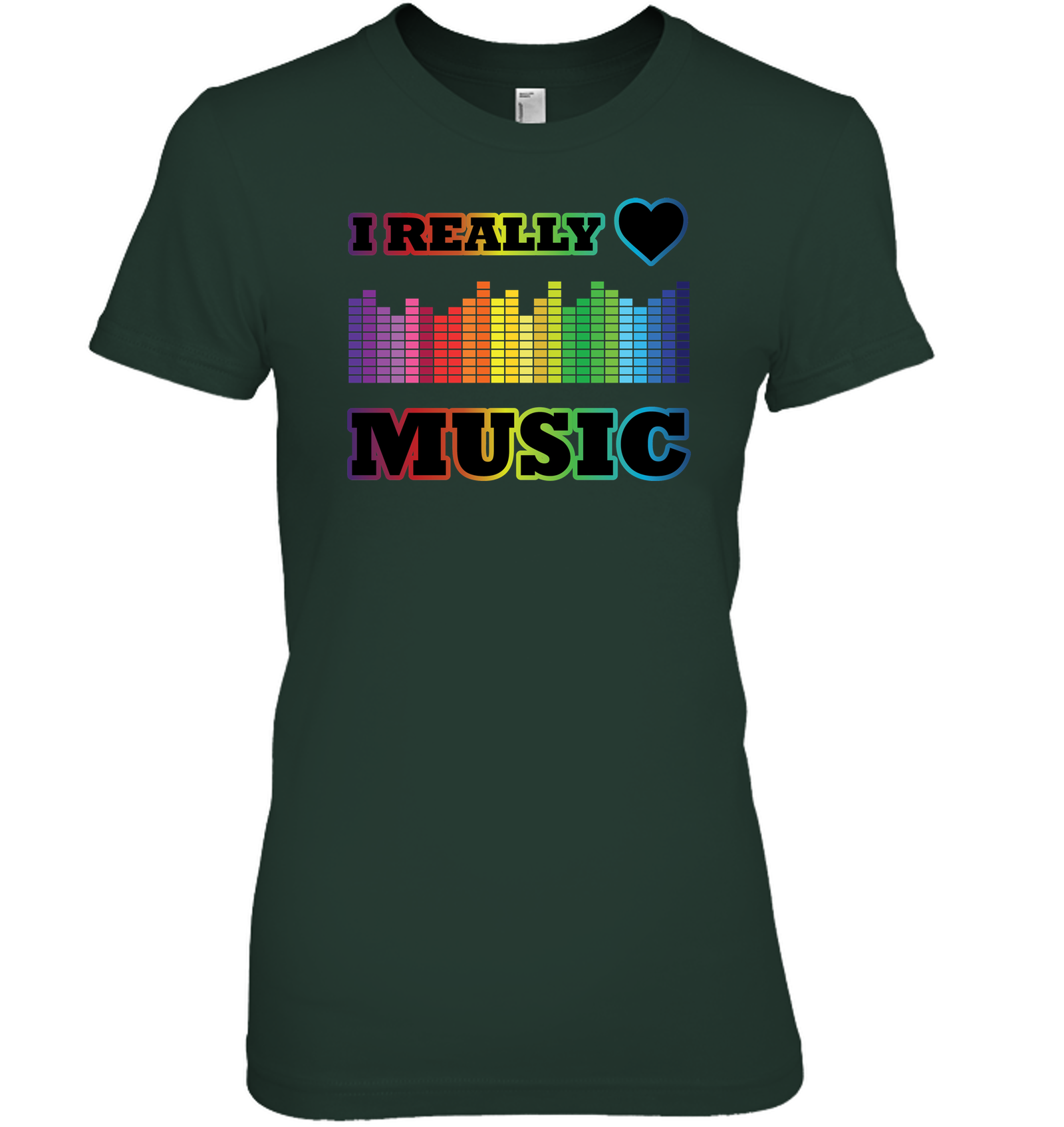 I Really Love Music - Hanes Women's Nano-T® T-Shirt