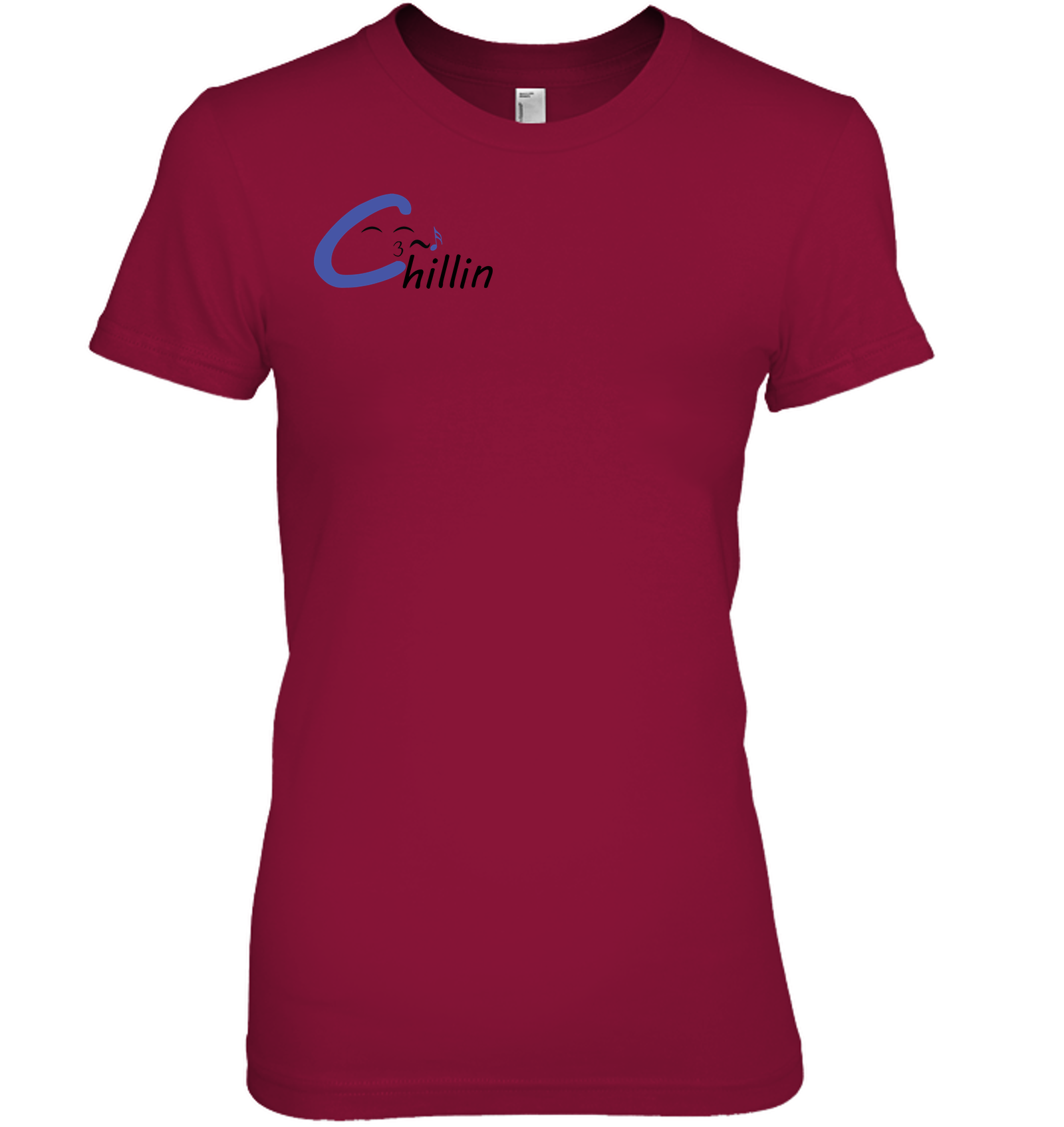 Chillin enjoying music (Pocket Size) - Hanes Women's Nano-T® T-Shirt