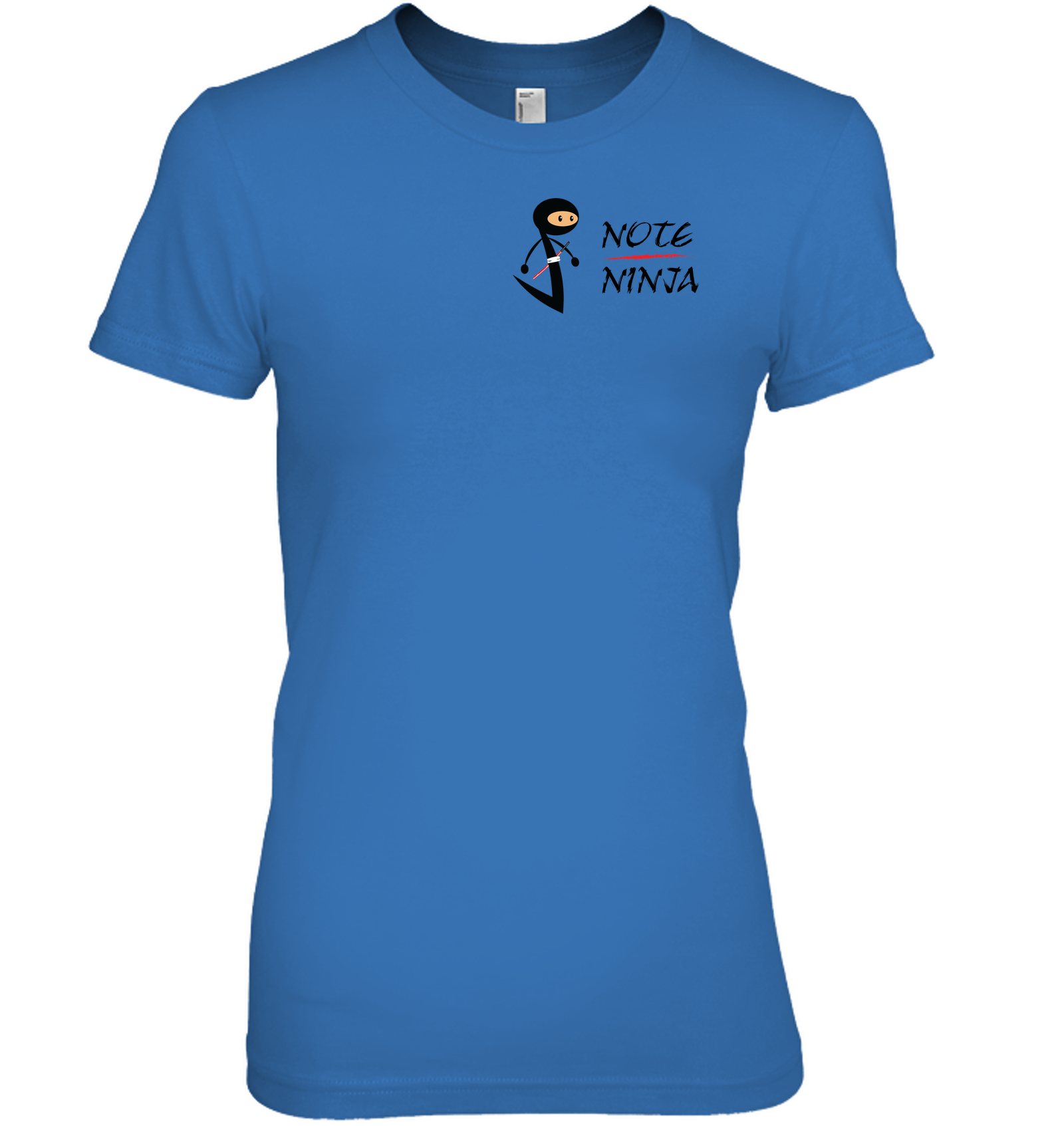 Musical Note Ninja (Pocket Size) - Hanes Women's Nano-T® T-shirt