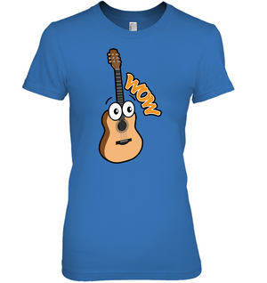 Wow Guitar - Hanes Women's Nano-T® T-Shirt