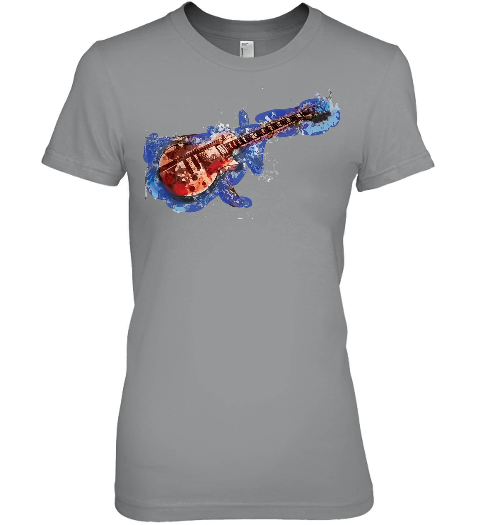 Guitar Art - Hanes Women's Nano-T® T-shirt