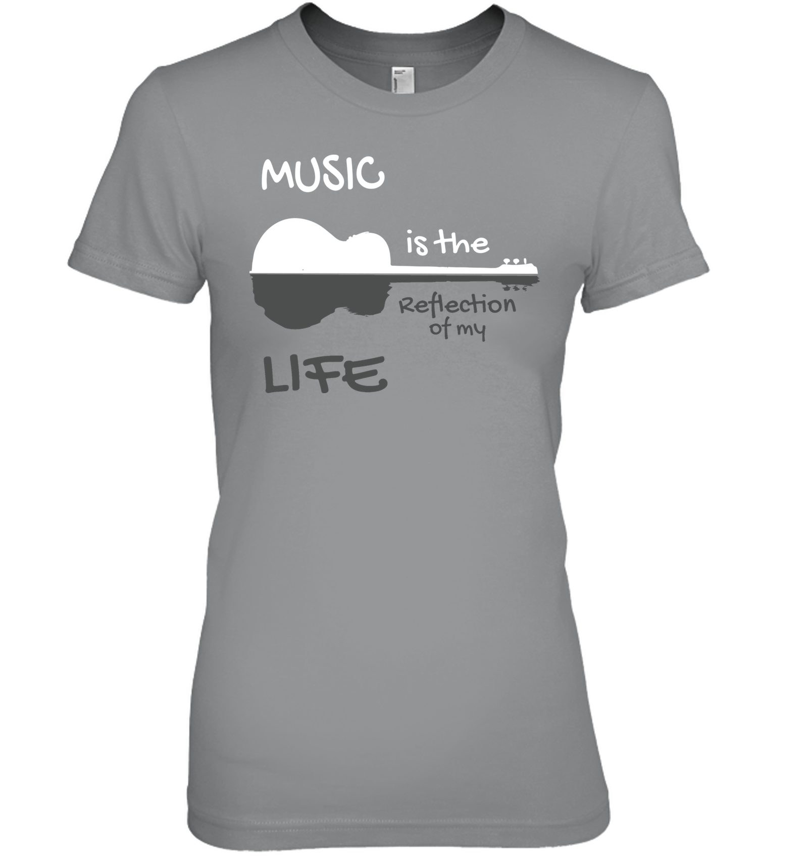 Music is the Reflection of my Life - Hanes Women's Nano-T® T-Shirt