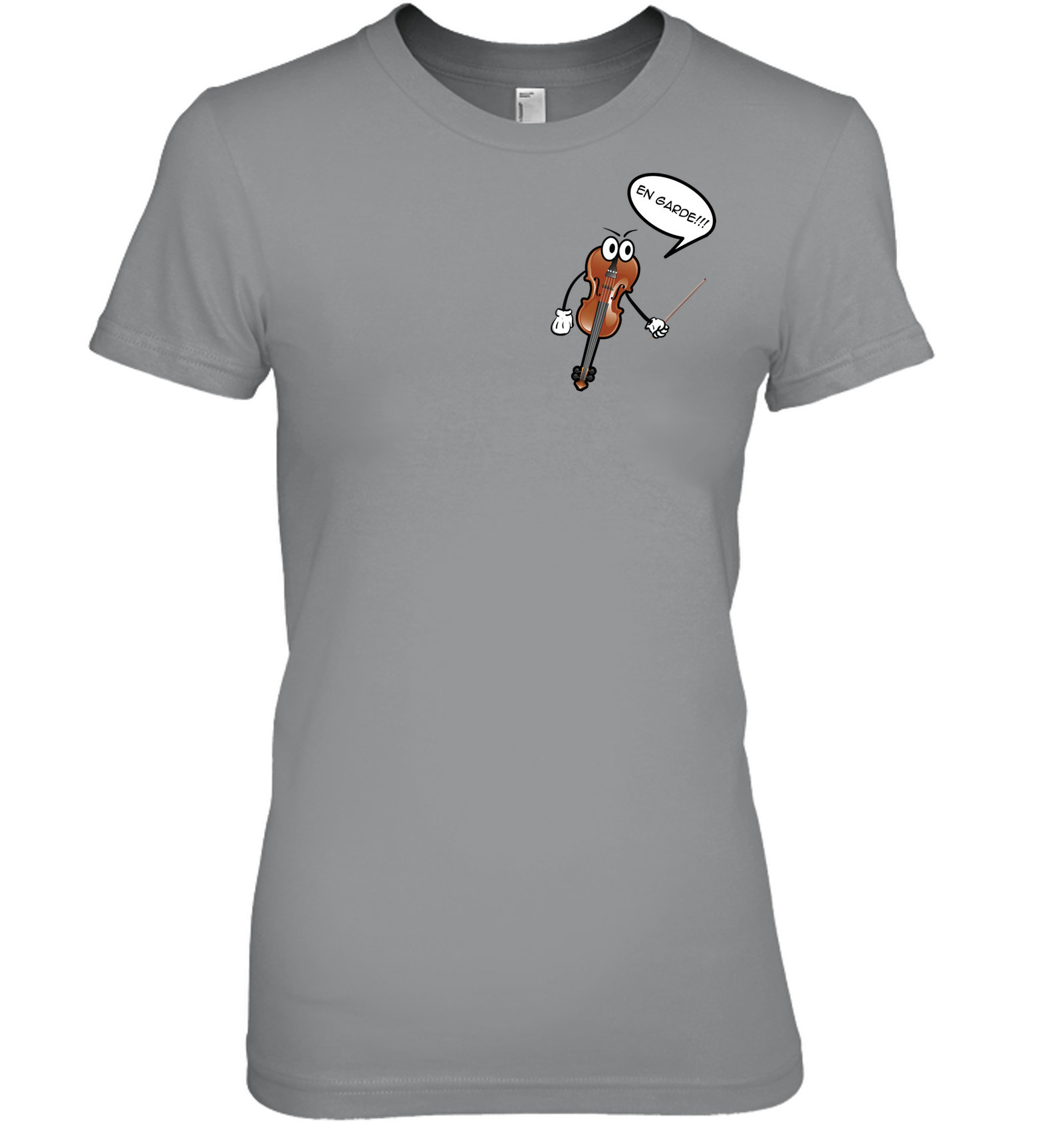Mr Violin (Pocket Size) - Hanes Women's Nano-T® T-Shirt