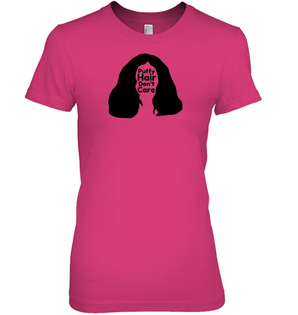 Puffy Hair Don't Care, Sophie - Hanes Women's Nano-T® T-Shirt