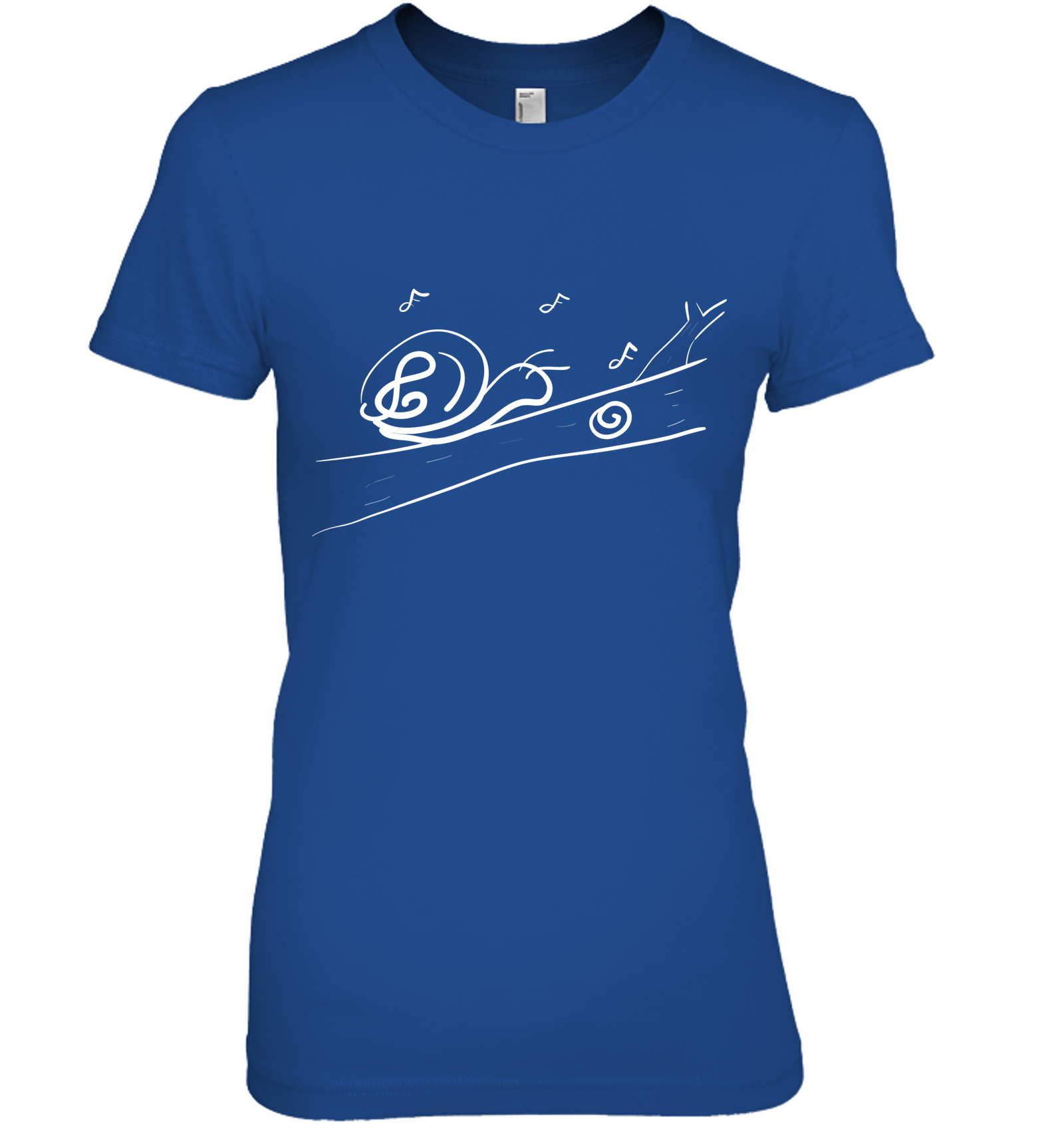 Musical Snail - Hanes Women's Nano-T® T-shirt