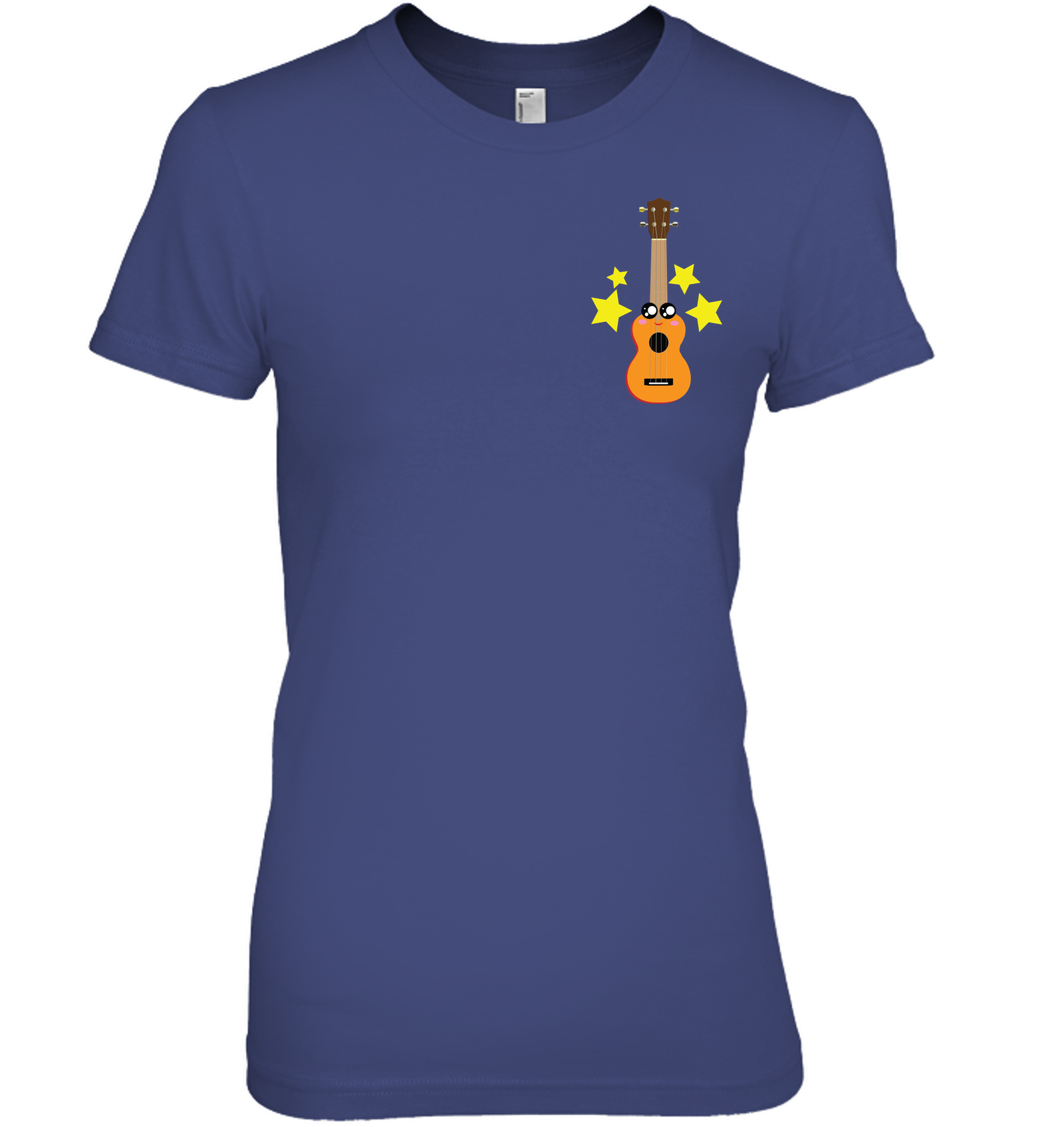 Cute Guitar (Pocket Size) - Hanes Women's Nano-T® T-Shirt