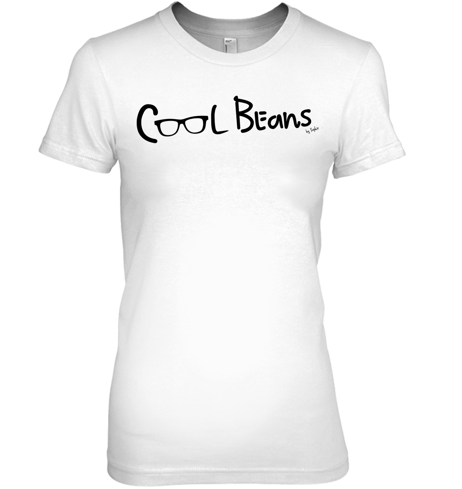 Cool Beans - Black (Style 2) -  Hanes Women's Nano-T® T-Shirt