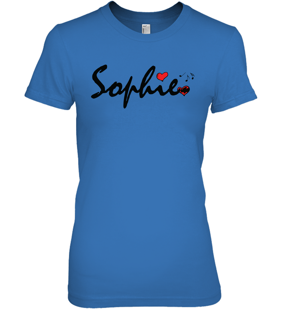 Sophie Loves Music - Hanes Women's Nano-T® T-Shirt