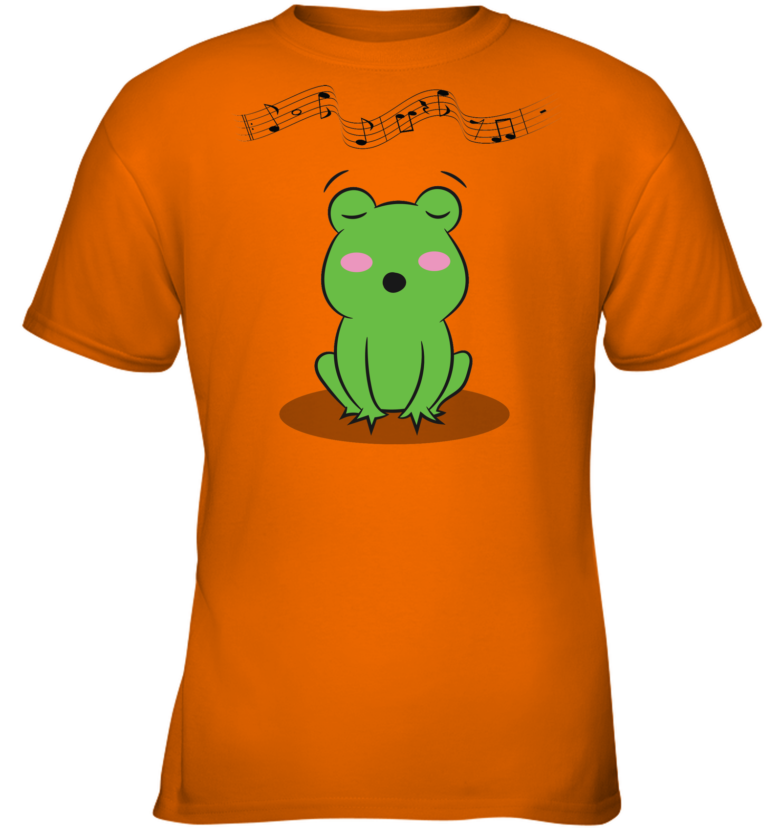Singing Frog - Gildan Youth Short Sleeve T-Shirt