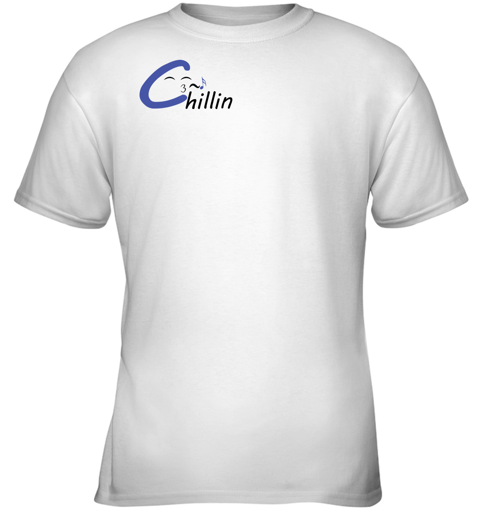 Chillin enjoying music (Pocket Size)) - Gildan Youth Short Sleeve T-Shirt